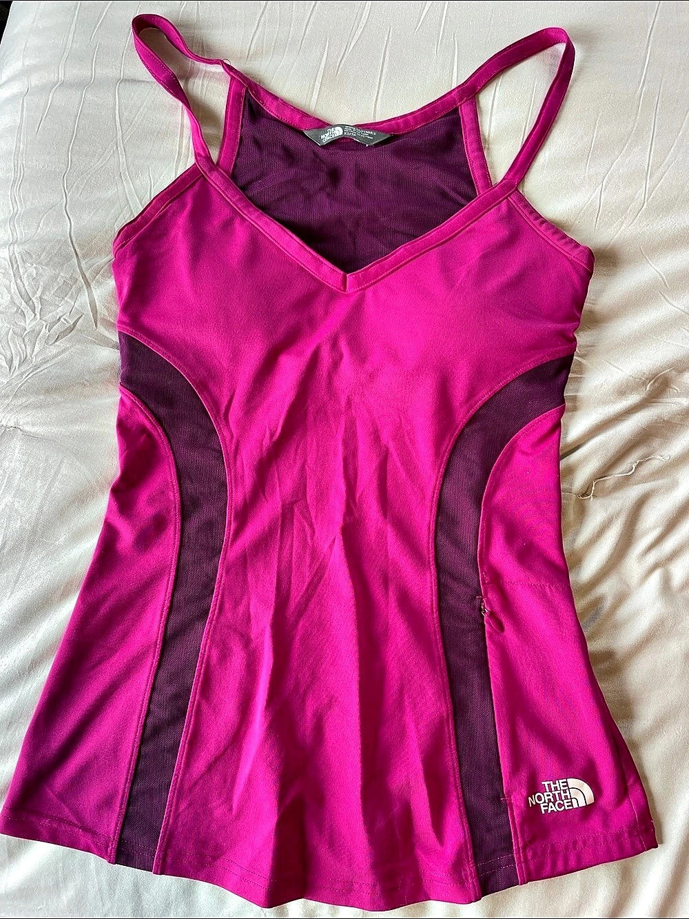 The North Face Athletic Tank Top in Pink & Purple Size XS